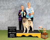 20220703 Best Vet Dog in Sweeps & New Rally Title (Debra O'Brien)