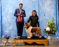 #86 Best in Specialty #1 - CH Rosemear One Last Secret